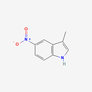 3-Methyl-5-nitro-1H-indole - 61861-88-9