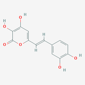 (e)-6-(3,4-Dihydroxystyryl)-3,4-dihydroxy-2h-pyrane-2-one - 1799964-66-1