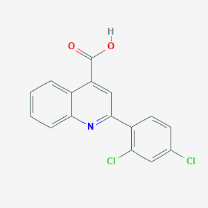 2-(2,4-Dichlorophenyl)quinoline-4-carboxylic acid - 174636-93-2