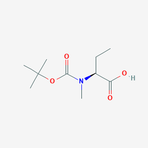 (S)-2-((tert-Butoxycarbonyl)(methyl)amino)butanoic acid - 101759-74-4