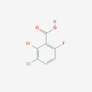 2-Bromo-3-chloro-6-fluorobenzoic acid - 1805575-76-1