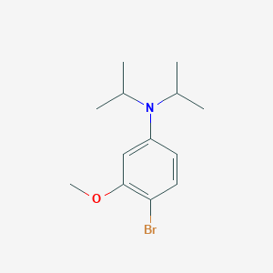 4-Bromo-N,N-diisopropyl-3-methoxyaniline - 1820686-18-7