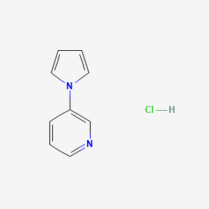 3-(1H-pyrrol-1-yl)pyridine hydrochloride - 1955541-19-1; 72692-99-0