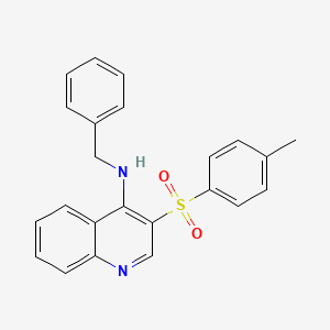 N-BENZYL-3-(4-METHYLBENZENESULFONYL)QUINOLIN-4-AMINE - 895646-64-7