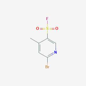 6-Bromo-4-methylpyridine-3-sulfonyl fluoride - 2305252-24-6