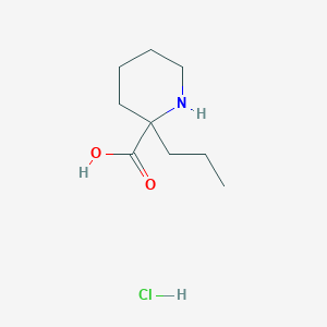 2-Propylpiperidine-2-carboxylic acid;hydrochloride - 2375274-09-0
