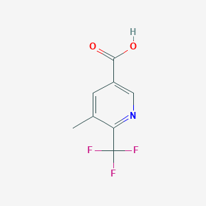 5-Methyl-6-(trifluoromethyl)nicotinic acid - 1105979-57-4