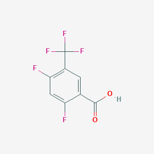 2,4-Difluoro-5-(trifluoromethyl)benzoic acid - 261945-01-1