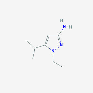 1-ethyl-5-(propan-2-yl)-1H-pyrazol-3-amine - 1783757-87-8