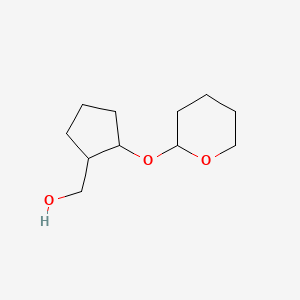 [2-(Oxan-2-yloxy)cyclopentyl]methanol - 53229-74-6