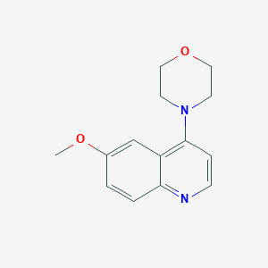 6-Methoxy-4-(morpholin-4-yl)quinoline - 2097868-29-4