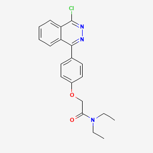 2-[4-(4-chlorophthalazin-1-yl)phenoxy]-N,N-diethylacetamide - 732260-57-0