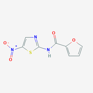 N-(5-nitro-1,3-thiazol-2-yl)furan-2-carboxamide - 89899-03-6
