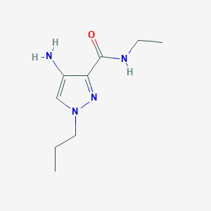 4-Amino-N-ethyl-1-propyl-1H-pyrazole-3-carboxamide - 2101199-99-7