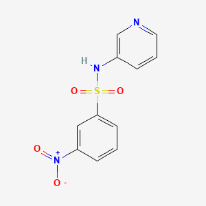 3-nitro-N-(pyridin-3-yl)benzenesulfonamide - 181632-52-0