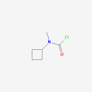 N-cyclobutyl-N-methylcarbamoyl chloride - 1383546-58-4