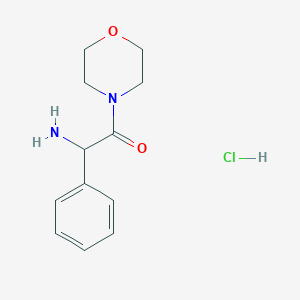 2-Amino-1-(morpholin-4-yl)-2-phenylethan-1-one hydrochloride - 1214829-93-2