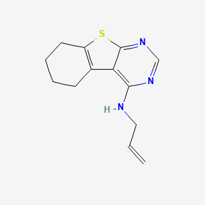 N-(prop-2-en-1-yl)-5,6,7,8-tetrahydro[1]benzothieno[2,3-d]pyrimidin-4-amine - 300717-44-6