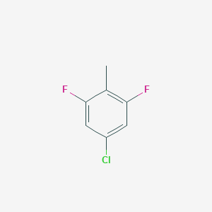 5-Chloro-1,3-difluoro-2-methylbenzene - 1208076-23-6