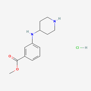 Methyl 3-[(piperidin-4-yl)amino]benzoate hydrochloride - 1421603-52-2