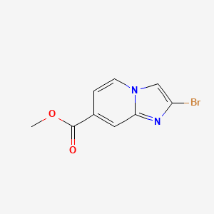 Methyl 2-bromoimidazo[1,2-a]pyridine-7-carboxylate - 1935107-75-7