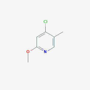 4-Chloro-2-methoxy-5-methylpyridine - 1227578-49-5