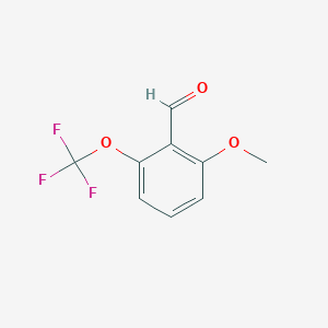 2-Methoxy-6-(trifluoromethoxy)benzaldehyde - 1261854-31-2