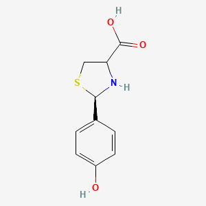 (2R)-2-(4-Hydroxyphenyl)thiazolidine-4-carboxylic acid - 222404-24-2