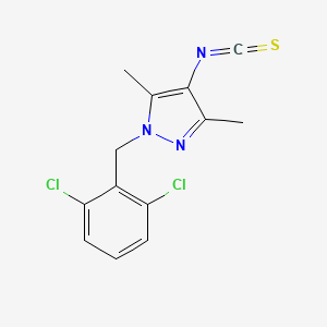 1-(2,6-Dichloro-benzyl)-4-isothiocyanato-3,5-dimethyl-1H-pyrazole - 1004193-58-1