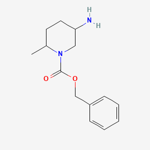 Benzyl 5-amino-2-methylpiperidine-1-carboxylate - 1823290-56-7
