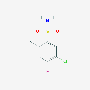5-Chloro-4-fluoro-2-methylbenzenesulfonamide - 1242339-14-5