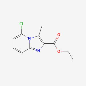 Ethyl 5-chloro-3-methylimidazo[1,2-a]pyridine-2-carboxylate - 1352396-23-6