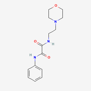 N-[2-(morpholin-4-yl)ethyl]-N'-phenylethanediamide - 340980-79-2