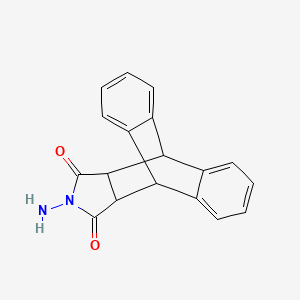 17-Amino-17-azapentacyclo[6.6.5.0^{2,7}.0^{9,14}.0^{15,19}]nonadeca-2(7),3,5,9(14),10,12-hexaene-16,18-dione - 19392-62-2
