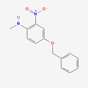 4-(Benzyloxy)-N-methyl-2-nitroaniline - 1951439-76-1
