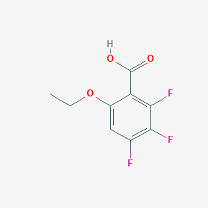 6-Ethoxy-2,3,4-trifluorobenzoic acid - 1980050-06-3