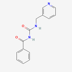 1-benzoyl-3-[(pyridin-3-yl)methyl]urea - 534560-26-4