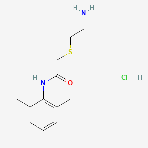2-((2-Aminoethyl)thio)-N-(2,6-dimethylphenyl)acetamide - 312926-99-1
