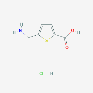 5-(Aminomethyl)thiophene-2-carboxylic acid hydrochloride - 1401555-72-3