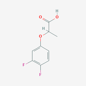 2-(3,4-Difluorophenoxy)propanoic acid - 923113-40-0