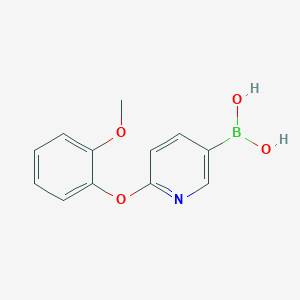 6-(2-Methoxyphenoxy)pyridine-3-boronic acid - 2377605-80-4