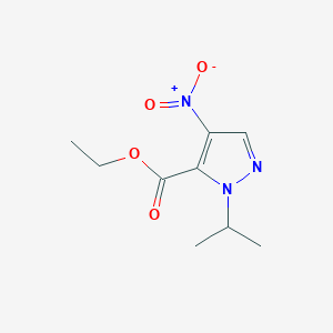 Ethyl 1-isopropyl-4-nitro-1H-pyrazole-5-carboxylate - 1356543-32-2