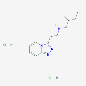 (2-Methylbutyl)(2-{[1,2,4]triazolo[4,3-a]pyridin-3-yl}ethyl)amine dihydrochloride - 1258640-34-4