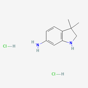 3,3-Dimethylindolin-6-amine dihydrochloride - 2375196-07-7