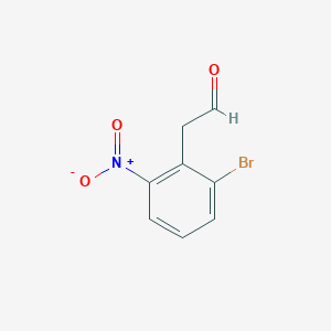 2-(2-Bromo-6-nitrophenyl)acetaldehyde - 85355-50-6