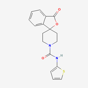 3-oxo-N-(thiophen-2-yl)-3H-spiro[isobenzofuran-1,4'-piperidine]-1'-carboxamide - 1797341-10-6