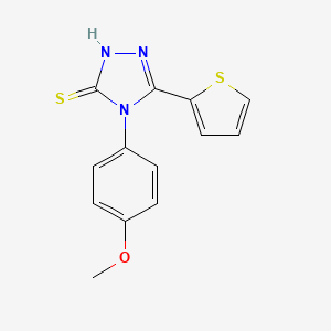 4-(4-methoxyphenyl)-5-(thiophen-2-yl)-4H-1,2,4-triazole-3-thiol - 209670-96-2