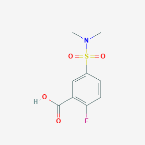 5-Dimethylsulfamoyl-2-fluoro-benzoic acid - 91103-94-5