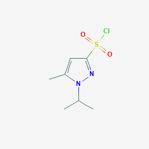 1-Isopropyl-5-methyl-1H-pyrazole-3-sulfonyl chloride - 1354704-57-6