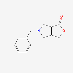 5-Benzyl-tetrahydro-3H-furo[3,4-c]pyrrol-1-one - 885958-15-6